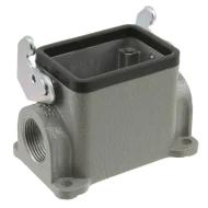 H6B-SGR-PG16 корпус разъема, Base - Box Mount, Side Entry, 6B, PG16
