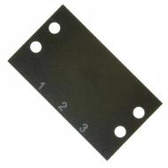 MS-3-142 клеммная колодка, BARRIER BLK MARKER STRIP, 3POS, Blank
