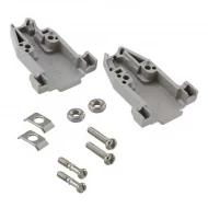 40-9709HX кожух D-Sub, 9 позиций, круглый кабель, 180°