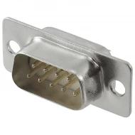 40-9709M разъем D-sub, Plug, Male Pins, 9 позиций, 2 ряда