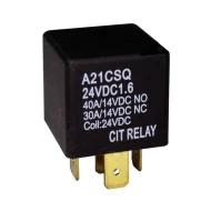 A21CSQ24VDC1.6 реле электромагнитное, SPDT, 24В, 40А, 1.6Вт