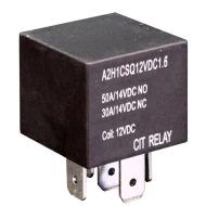 A2H1CSQ12VDC1.6 реле электромагнитное, SPDT, 12В, 50А, 1.6Вт