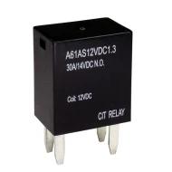 A61AS12VDC1.3 реле электромагнитное, SPST-NO, 12В, 30А, 1.3Вт