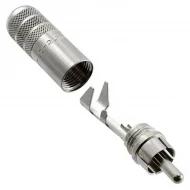 3502A разъем, Phono (RCA) Plug, Male, моно, 2 контакта