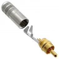 3502AAU аудио разъем, Phono (RCA) Plug, Male, Mono, 2 контакта