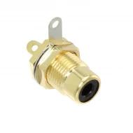 BPJR01AUX разъем, Phono (RCA) Jack, Female, Mono, 3.20мм ID, 9.00мм OD