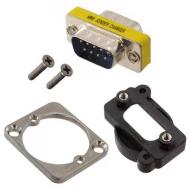 EHDB9MM переходник D-Sub, 9 Pin Male, 9 Pin Male, 2 ряда