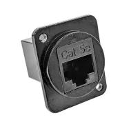 EHRJ45D5EBM3 модульный разъем, RJ45, Cat5e, Jack, Coupler
