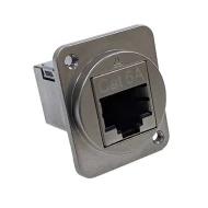 EHRJ45D6ASM3 модульный разъем, Cat6a, экранированный, Jack 8p8c (RJ45)
