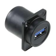EHUSB3ACAB разъем USB, USB-A (USB TYPE-A), USB - micro AB