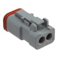 DT06-2S-CE01 соединитель прямоугольный, Plug, гнездо, 2 позиции, 1 ряд