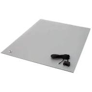 MT2472GY антистатический коврик, 24" X 72" X .080", серый, резина, 2 слоя