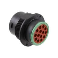 HDP24-18-14PN соединитель, CONN RCPT HSNG MALE, 14 позиций, IP68