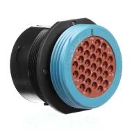HDP24-24-31PE соединитель, Receptacle Housing, For Male Pins, 31 позиций, IP68