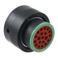 HDP26-18-20SN соединитель круглый, Plug Housing, 20 позиций, размер вставки 18-20, IP68