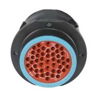HDP24-24-47SE соединитель, Receptacle Housing, 47 позиций, размер вставки 24-47, Crimp