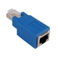 N034-001-SH адаптер, Cat6, экранированный, RJ45 (штекер), RJ45 (гнездо)