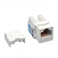 N238-001-WH вставка Keystone, RJ45, Cat6, IDC