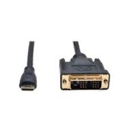 P566-006-MINI кабель, HDMI-Mini Male - DVI-D Single Link Male, 1.83м, экранированный