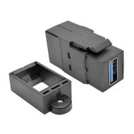 U325-000-KP-BK разъем Keystone, USB 3.0, USB-A, USB-A, F/F