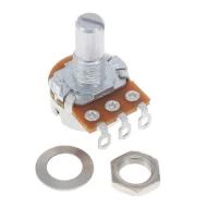 P160KNP-0EC15A25K потенциометр поворотный, 25кОм, 0.1Вт, 1 оборот, Logarithmic