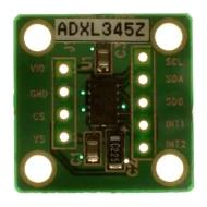 EVAL-ADXL345Z оценочная плата, акселерометр, 3 оси, ±2g, ±4g, ±8g, ±16g, 2В ~ 3.6В
