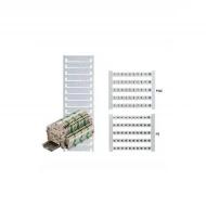 0473460701 маркировка клеммной колодки, Label, Snap In, Numbers, 701-750, шаг 5.00мм