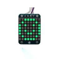 1633 светодиодная матрица, I2C, зеленая, 64 светодиода