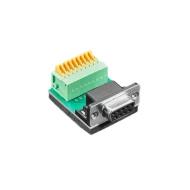 4510 адаптер интерфейсный, DE-9 (DB-9) FEMALE SOCKET TO TER, D-Sub, 9 Pin Female, Terminal Block, 9 Positions