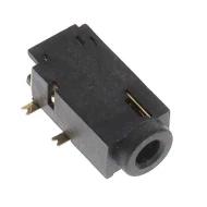ASJ-103-J-T/R разъем цилиндрический, Phone Jack, Female, Stereo (4 Conductor, TRRS), 2.50мм ID, 30В DC, 500мА