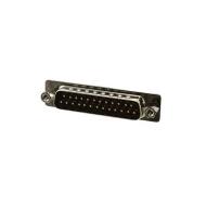 DB25-PT-1-JS разъем D-Sub, Plug, Male Pins, 25 позиций, 1А, 250ВAC