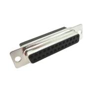 DB25-SR разъем D-Sub, Receptacle, 25 позиций, 1А, 250ВAC