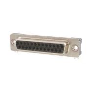 DB25-SS-24 разъем D-Sub, Receptacle, 25 позиций, 5А, 300ВAC