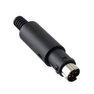MDP-007 разъем круглый, Mini DIN, 7 позиций, 1А, 100В AC
