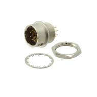 SD-PNN10-MMLRH-P00-000 разъем круглый, Receptacle, Male Pins, 10 позиций, DIN