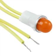 1090A3-12V индикатор панельный, Incandescent, 12В, Amber