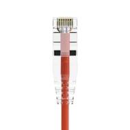 CS6-02F-RED патч-корд, Cat6, RJ45, 8P8C, 609.6мм
