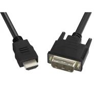 HDMID-03F-MM кабель DVI, HDMI, DVI-D Single Link Male to HDMI-A Male, 3.00', DC 300В
