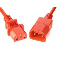 PWCD-C13C14-15A-02F-RED кабель питания, 250В, 15А, 3 проводника, 14 AWG