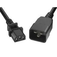 PWCD-C13C20-15A-03F-BLK кабель питания, 250В, 15А, 3.00'