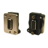 CP30229M разъем, D-Sub, 15 Pin Female, 15 HD Female, 3 ряда