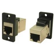 CP30622S модульный адаптер, Cat6, RJ45 Jack-RJ45 Jack, экранированный