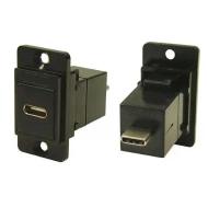 CP30711MB разъем, USB-C, гнездо, штекер, панельный монтаж