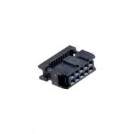 3030-10-0101-00 разъем, Socket, 10 позиций, шаг 2.54мм, IDC