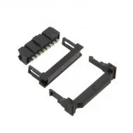 3030-16-0103-00 разъем прямоугольный, Socket, 16 позиций, шаг 2.54мм, IDC