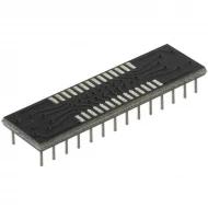 28-350002-10 адаптер гнезда, SOIC to DIP, 28 позиций, шаг 1.27мм