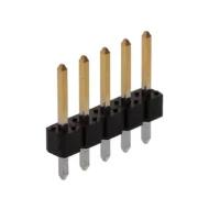 68000-105HTLF соединитель прямоугольный, Header, Male Pin, 5 позиций, 3А на контакт