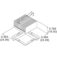 ATS-53250R-C1-R0 радиатор, BGA, 25x25x19.5мм, 5.70°C/Вт