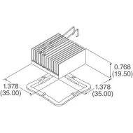 ATS-53350R-C1-R0 радиатор, для BGA, 35x35x19.5мм, 3.80°C/Вт