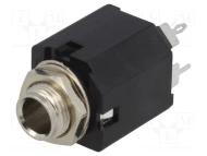 ACJS-MN-3S аудио разъем, Phone Jack, Female, Stereo, 34В, 10А